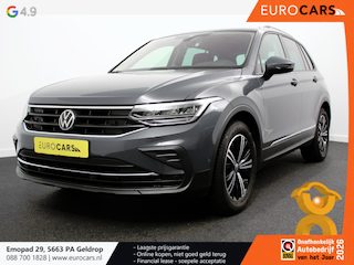 Volkswagen Tiguan 1.5 TSI DSG Active Navigatie App connect Wireless Adaptieve Cruise Control Travel Assist Parkeersensoren Camera Park Assist Stoel- en stuurverwarming Elektrische achterklep Virtual Cockpit