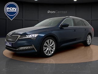 Skoda Superb Combi 1.4 TSI iV Edition Plus | Trekhaak | ACC | Parkeerhulp | Elek. Achterklep | Elek. Stoelen | Stuur-/Stoelverwarming V+A | Matrix LED | Carplay | 18'' |