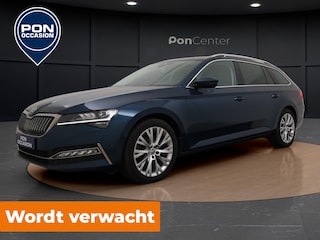 Skoda Superb Combi 1.4 TSI iV Edition Plus | Trekhaak | ACC | Parkeerhulp | Elek. Achterklep | Elek. Stoelen | Stuur-/Stoelverwarming V+A | Matrix LED | Carplay | 18'' |
