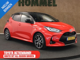 Toyota Yaris 1.5 Hybrid Executive - ACHTERUITRIJCAMERA - HEAD-UP DISPLAY - AIRCO (AUTOMATISCH) - KEYLESS ENTRY/START - APPLE CARPLAY/ANDROID AUTO - CRUISE CONTROL ADAPTIEF - LED KOPLAMPEN - EXTRA GETINT GLAS ACHTER