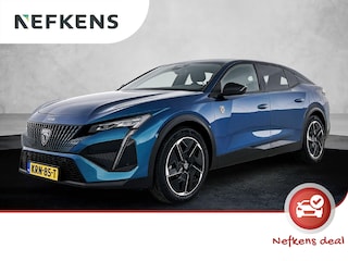 Peugeot 408 GT 1.6 Plug-in HYbrid 225pk Automaat | Navigatie | Achteruitrijcamera | Matrix LED koplampen | Handsfree Achterklep | Adaptieve Cruise Control | Keyless | Parkeersensoren v+a | Sfeerverlichting | Stof/kunstleder/alcantara | Draadloze Apple Carplay / Android Auto + telefoonlader | Donker getint glas | 19" lichtmetalen velgen |