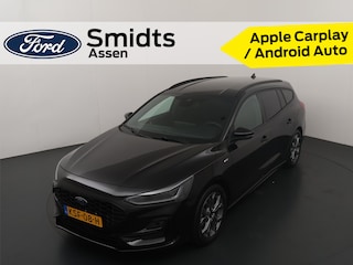Ford Focus Wagon EcoBoost Hybrid 155 pk ST-Line | Winterpack | AGR | Adapt. cruise | El. a. klep | Matrix LED | Groot scherm | 4 seiz. banden