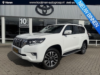 Toyota Land Cruiser 2.8 D-4D-F Professional Window Van Grijs kenteken zonder BPM, Nieuw geleverd NL, 1e eigenaar, slechts 22000km, Trekhaak, Off road pack