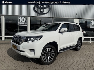 Toyota Land Cruiser 2.8 D-4D-F Professional Window Van Grijs kenteken zonder BPM, Nieuw geleverd NL, 1e eigenaar, slechts 22000km, Trekhaak, Off road pack