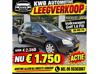 Volkswagen Golf 1.6 FSI Sportline 5Drs Beurt Nw APK