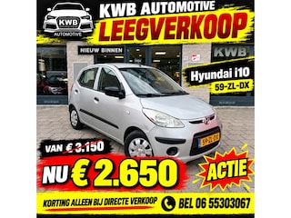 Hyundai i10 1.1 Active Cool 5Drs Airco Carplay NAP