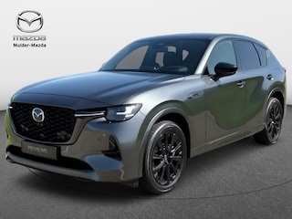 Mazda CX-60 e-Skyactiv PHEV Homura Business Edition | 12,3-inch TFT-kleurendisplay met bediening via centrale HMI Commander, touchscreen (voor Apple CarPlay / Android Auto™) of voice control | 12,3-inch digitale meterset | 20-inch lichtmetalen velgen, Black