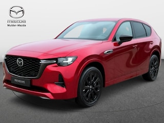 Mazda CX-60 e-Skyactiv PHEV Homura Business Edition | 12,3-inch TFT-kleurendisplay met bediening via centrale HMI Commander, touchscreen (voor Apple CarPlay / Android Auto™) of voice control | 12,3-inch digitale meterset | 20-inch lichtmetalen velgen, Black