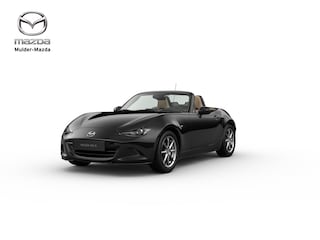 Mazda MX-5 SKYACTIV-G 132 Kazari | 16-inch lichtmetalen velgen in Bright Dark (Skyactiv-G 132) | 17-inch lichtmetalen velgen in Machining (Skyactiv-G 184) | 8-inch LCD-touchscreen kleurendisplay