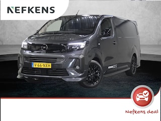 Opel Vivaro Electric L3 75 kWh 136PK STX Edition | Lederen Bekleding | AppleCarplay/AndroidAuto | Armsteun | LED | Laadvloer+Betimmering | Navigatie | Stoel/Stuurverwarming | Camera | Cruise Control | Climate Control | LMV | Parkeersensoren |