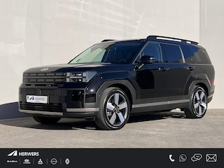 Hyundai Santa Fe 1.6 T-GDI PHEV Premium 4WD / Fabrieksgarantie tot 12-2029 / Dealer onderhouden / Afneembare Trekhaak / HUD / EAER 54 km / Camera 360° /  Stoelventilatie / Stuur-, stoel- & achterbankverwarming / 20" LM wielen & All Season banden /