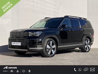 Hyundai Santa Fe 1.6 T-GDI PHEV Premium 4WD / Fabrieksgarantie tot 12-2029 / Dealer onderhouden / Afneembare Trekhaak / HUD / EAER 54 km / Camera 360° / Stoelventilatie / Stuur-, stoel- & achterbankverwarming / 20" LM wielen & All Season banden /