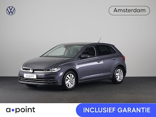 Volkswagen Polo 1.0 TSI Style 110 pk Automaat (DSG) | Navigatie via App | Parkeersensoren | Autom. airco | Matrix LED koplampen | Stoelverwarming | Digital Cockpit Pro |