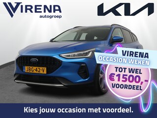 Ford Focus Wagon 1.0 EcoBoost Hybrid Active X - Trekhaak - All-Season banden - Camera - AppleCarplay - Android Auto - Virena Zekerheidspakket 895,-