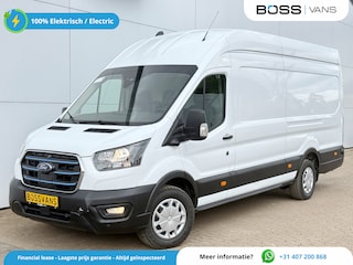 Ford Transit 68kWh L4H3 316km WLTP BEV Snelladen Carplay Climate control 360° camera Parkeersensoren v+a Stoelverwarming