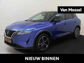 Nissan Qashqai 1.3 MHEV Tekna 140PK | Panoramadak | Navigatie | Adaptieve Cruise Control | Half-Lederen Bekleding | 360 Graden Camera | 19'' Inch Velgen | Apple CarPlay & Android Auto