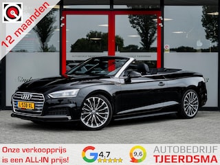 Audi A5 Cabriolet 2.0 TFSI MHEV Sport Pro S-Line 190PK | Navigatie | Stoelverwarming | Cruise Control | Climate Control | LED Koplampen | 19'' Lichtmetalen Velgen | Parkeersensoren | Lederen Bekleding | Flippers |