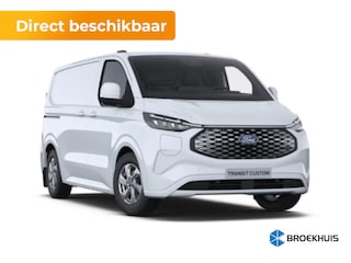 Ford Transit Cust. 320 L1H1 Limited 71 kWh | 13 polige trekhaak met Trailer Sway Control | 2 zitplaatsen rechtsvoor | 3-fase laadkabel mode 3 32A, 10 meter