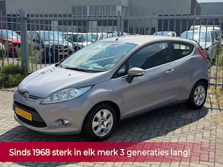 Ford Fiesta 1.6 TDCi ECOnetic Titanium 95PK! NL AUTO NAP! AIRCO l MTF-STUUR l ELEK PAKKET l LMV! GOED ONDERHOUDEN