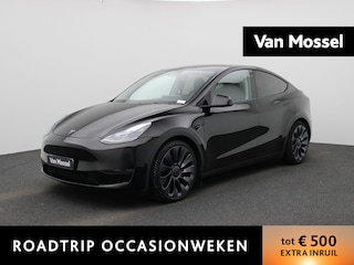 Tesla Model Y Performance AWD 75 kWh | PANODAK | 21 INCH VELGEN | 360 CAMERA | STOEL-STUURWIELVERWARMING