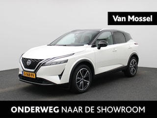 Nissan Qashqai 1.3 MHEV Xtronic Tekna Plus | TREKHAAK | PANODAK | STOELVERWARMING | HEAD-UP | NAVIGATIE |