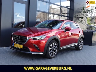 Mazda CX-3 2.0 SkyActiv-G 120 GT-M Automaat (Navi/Carplay,Camera,AdaptivCruise,PDC,1/2Leer,Keyless,BOSE,HUD,Stoel+stuurverwarming)