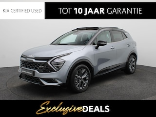 Kia Sportage 1.6 T-GDi Hybrid GT-PlusLine Trekhaak | Open Dak | Premium Sound | Leder | Stoelverwarming en Verkoeling | Camera | Elektr. Stoel met Geheugen | HEV