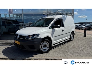 Volkswagen Caddy Cargo 2.0 TDI (EUR6) 102PK UNIEK 18.780 KM | RVS imperiaal en sidebars | Airco | PDC | Trekhaak