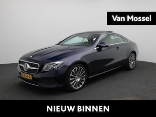 Mercedes-Benz E-klasse Coupé 400 4MATIC Premium | Automaat | Panoramadak | Stoelverwarming | Sfeerverlichting | Achteruitrijcamera | Parkeersensoren |