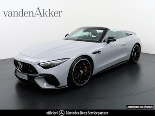 Mercedes-Benz SL 63 4Matic+ 585pk AMG 63 4Matic+ 585pk // Keramische remmen // BTW-auto // Neuslift // Alpin Grau // AMG Nightpakket II // Burmester // Achteras besturing