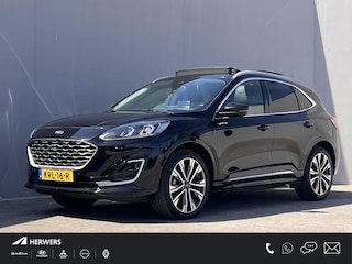 Ford Kuga 2.5 PHEV Vignale / Accu SoH 91,96 % / Panorama schuifdak / Afn. trekhaak 1.500 kg / HUD / Camera / Navigatie / Apple Carplay Android / Elektr. stoel & klep / 20" LM wielen /
