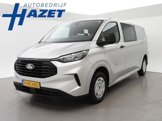 Ford Transit Custom 300 2.0 TDCI L2H1 6-PERS DUBBEL CAB. + TREKHAAK | CARPLAY | CAMERA