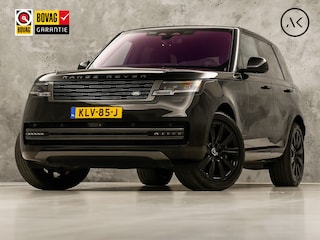 Land Rover Range Rover 3.0 P510e Autobiography PHEV Automaat 510Pk (LEDEREN HEMEL, MASSAGE, MEMORY, MERIDIAN, STOELKOELING/VERWARMING V+A, KOELKAST, 360 CAMERA, SFEERVERLICHTING, NIEUWE APK)