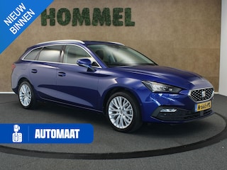 Seat Leon Sportstourer 1.5 eTSI XCELLENCE - STOEL & STUUR VERWARMING - PARKEERSENSOREN VOOR EN ACHTER - HOMMEL ONDERHOUDEN - NAVIGATIE - DRAADLOZE TELEFOONLADER - ACHTERUITRIJ CAMERA - APPLE CARPLAY/ANDROID AUTO - KEYLESS ENRTY & START