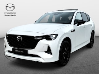 Mazda CX-80 e-Skyactiv PHEV Homura Plus | 12,3-inch TFT-kleurendisplay met bediening via centrale HMI Commander, touchscreen (voor Apple CarPlay / Android Auto™) of voice control | 12,3-inch digitale meterset | 20-inch lichtmetalen velgen, Black