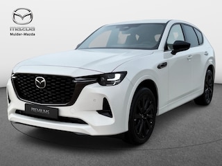 Mazda CX-60 e-Skyactiv PHEV Homura Business Edition | 12,3-inch TFT-kleurendisplay met bediening via centrale HMI Commander, touchscreen (voor Apple CarPlay / Android Auto™) of voice control | 12,3-inch digitale meterset | 20-inch lichtmetalen velgen, Black