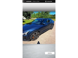 Polestar 2 Long Range Dual Motor 78 kWh | Trekhaak | Performance Pack | 360 Graden Camera | Cruise Control Adaptief | BLIS | Warmtepomp | Panoramadak | Stoelverwarming voor en achter | Keyless Entry | Elektrische Achterklep | Elektrisch Verstelbare Voorstoelen | Navigatie