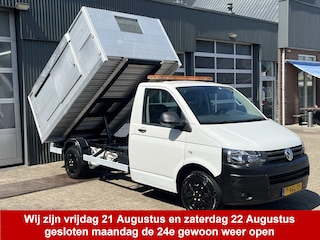 Volkswagen Transporter 2.0 TDI L2H1 Kipper Openlaadbak Snipperwagen Veegvuilkipper Airco 2-Persoons Euro 4 Werkverlichting