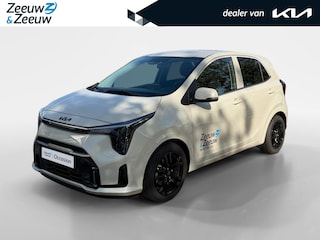 Kia Picanto 1.0 GDi DynamicPlusLine Zwarte logo's | Applearplay | Achteruitrijcamera | Zwart lichtmetaal | Airco |