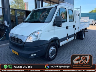 Iveco Daily 35C13D 2.3 410 Pick-up Kieper l Dubbele Cabine l Airco l Cruise l BTW