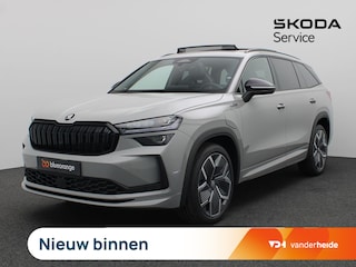 Skoda Kodiaq 1.5 TSI PHEV Sportline Business Panoramadak, Trekhaak, 20" LM Velgen, Keyless, Achteruitrijcamera, Memorystoel, Stoelverwarming, Elektr. Achterklep, Canton Audio