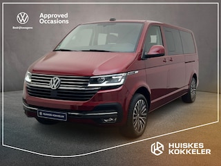 Volkswagen Transporter 2.0 TDI 204pk DSG L2 4Motion Bulli Dubbele Cabine | Sperdifferentieel | 4X4 | 2x schuifdeur | Trekhaak | Stoelverwarming | Verwarmde voorruit | Apple Carplay / Android Auto | 1e eigenaar NL-auto |