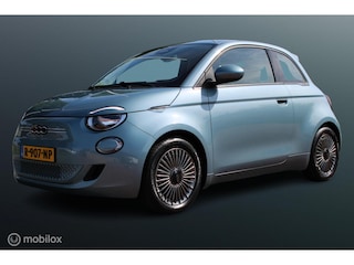 Fiat 500 Icon 42 kWh, 3-Fase laden, Navi, App connect, Cruise, Clima, Pdc, Lmv, Lane Assist,