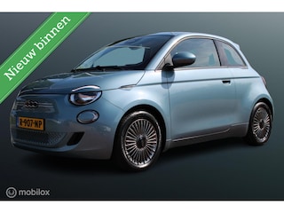 Fiat 500 Icon 42 kWh, 3-Fase laden, Navi, App connect, Cruise, Clima, Pdc, Lmv, Lane Assist,