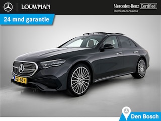 Mercedes-Benz E-klasse 300 e Sport Edition AMG line | Panorama schuifdak | Alarm | Night pakket | Burmester Inclusief 24 maanden Mercedes-Benz Certified garantie voor Europa.