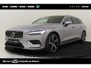 Volvo V60 T8 PLUG-IN HYBRID AWD ULTRA BRIGHT *UNIEK!* -PANO.DAK|BOWERS&WILKINS|SLATE|360°CAM|HEAD-UP DISP.|PRIVACY.GLAS|TREKHAAK|19"|SoH:100%
