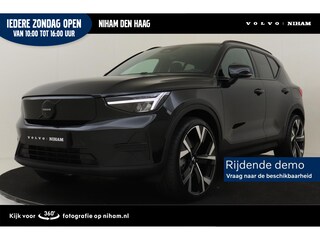 Volvo EX40 SINGLE MOTOR PLUS BLACK EDITION EUROPA 70 kWh -HARMAN/KARDON|360°CAM|POWER-SEATS|PRIVACY.GLAS|20"|SoH:100%