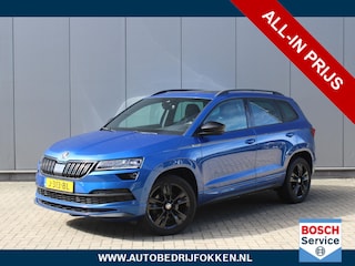Skoda Karoq 1.5 TSI ACT 150pk DSG Sportline Business | Panorama dak | Zwenkbare trekhaak | Elektrische achterklep | Virtual Cockpit | Canton Audio
