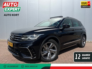 Volkswagen Tiguan 1.5 TSI R-Line Business+ | Elektr. trekhaak | Schuif-/kanteldak | Lederen bekleding | Stoelmemory