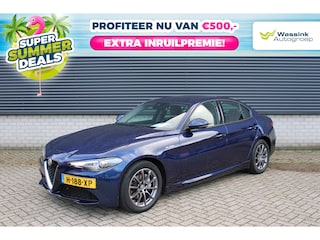 Alfa Romeo Giulia Super 2.0 TURBO 200pk Automaat I SUMMERDEAL | Adaptive Cruise Control I Bruin Leer I Camera I Parkeersensoren Voor & Achter I Apple Carplay/Android Auto